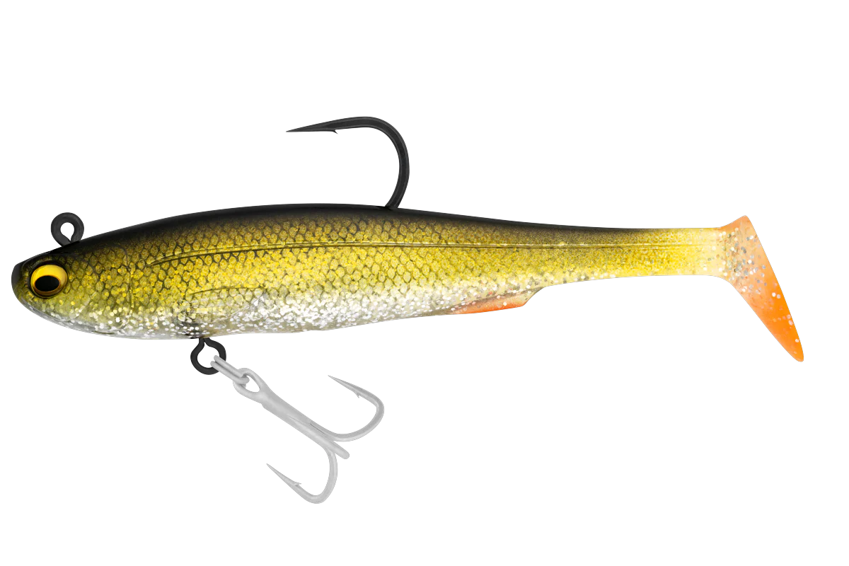 Irukandji Sicario DTF Pro 165mm 44g Soft Plastic Swimbait Lure Monsoon