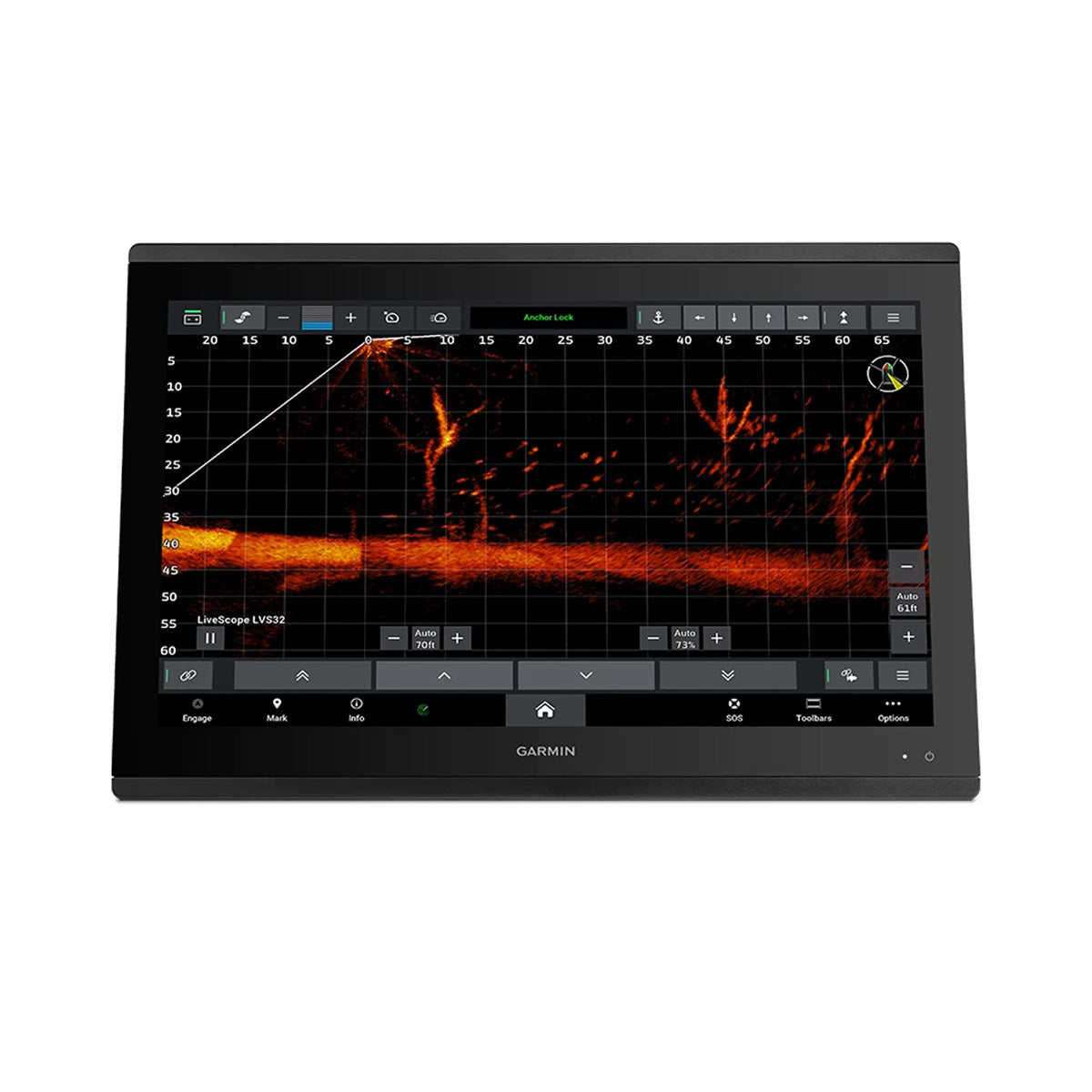 Garmin GpsMap 8416xsv Chartplotter Without Transducer Or Gimbal