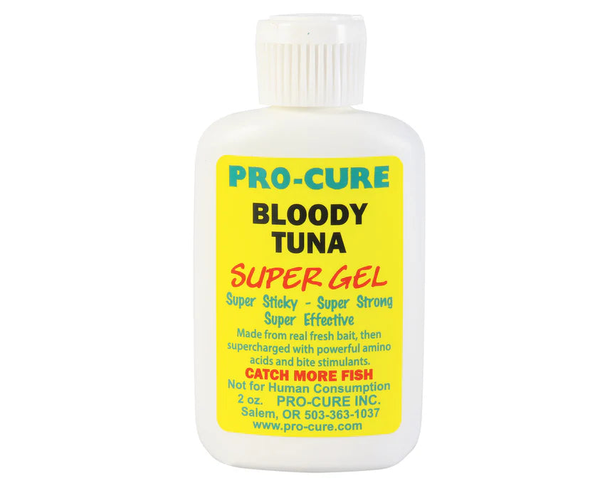 Pro Cure Super Gel Fishing Scent 2oz Bloody Tuna