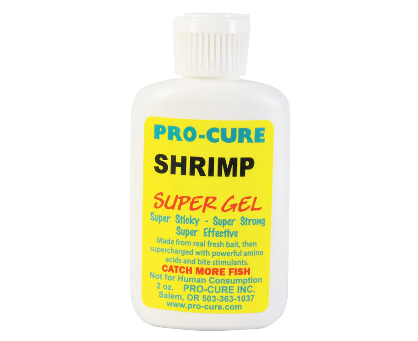 Pro Cure Super Gel Fishing Scent 2oz Shrimp