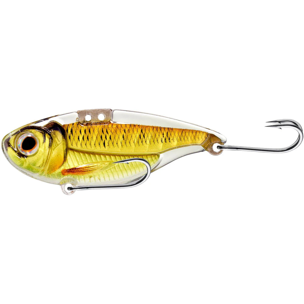 Live Target Sonic Shad Blade 50mm 10g Metal Vibe Lure Gold Pumpkin