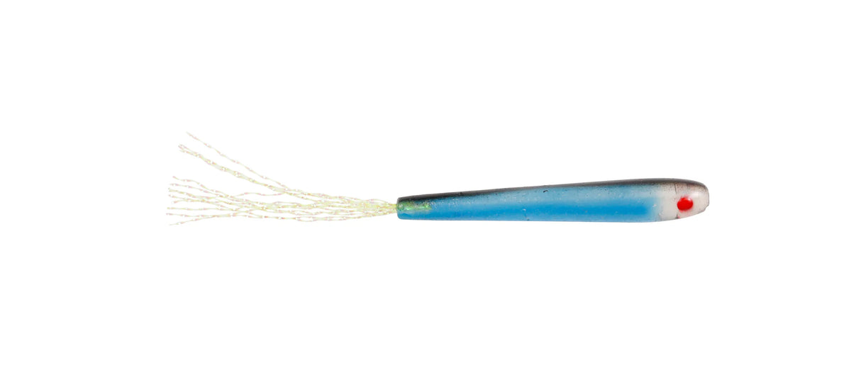 Squidgies Glimma 90mm Soft Plastic Lure Blue Bait