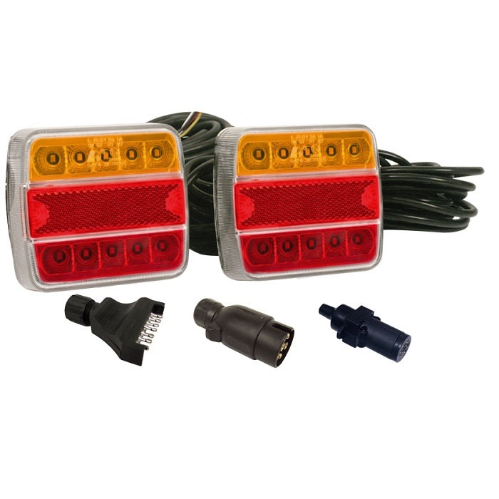 Axis LED Submersible Trailer Light Kit With 8m Cable