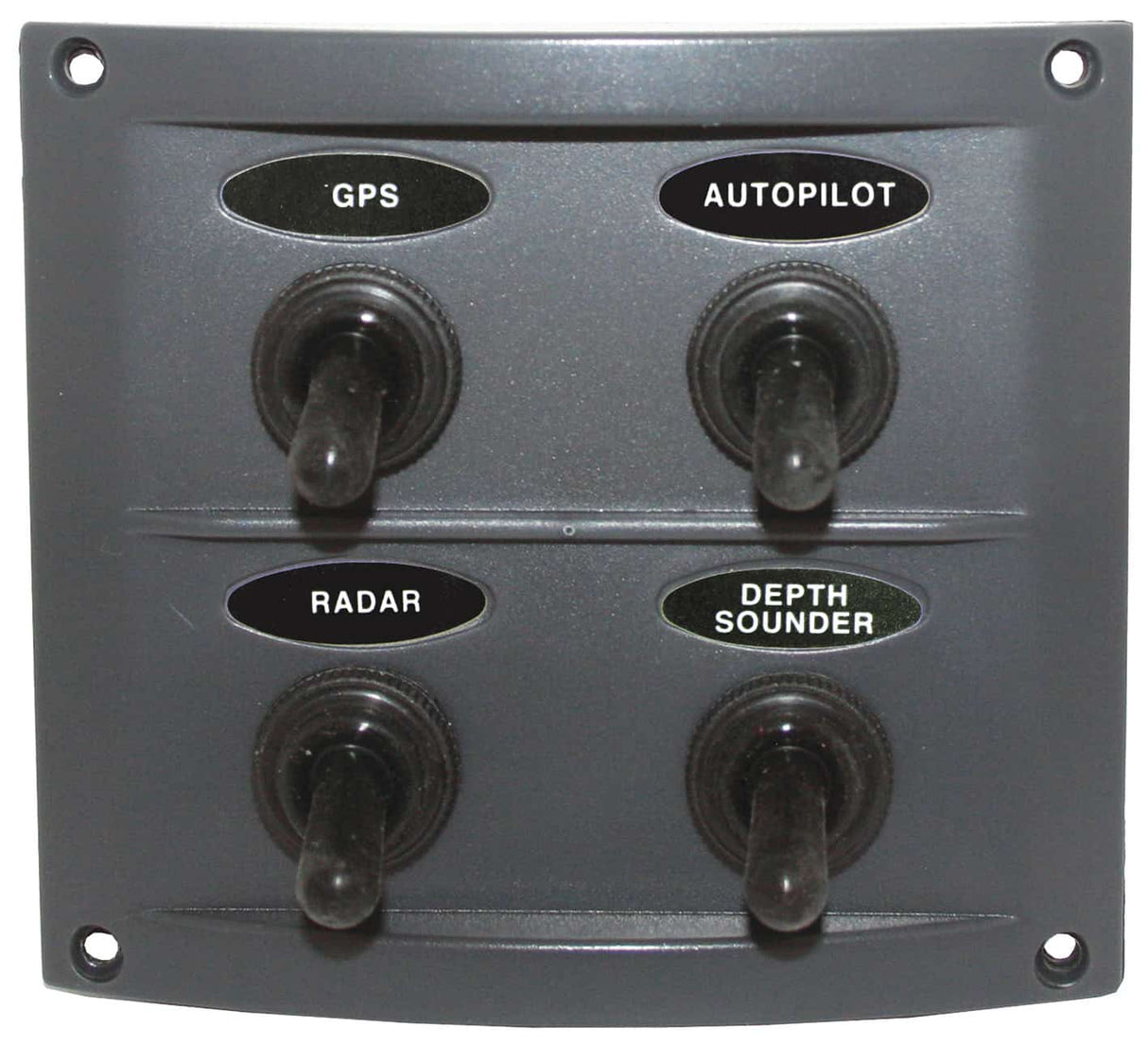 Water Resistant 4 Gang Deluxe Switch Panel
