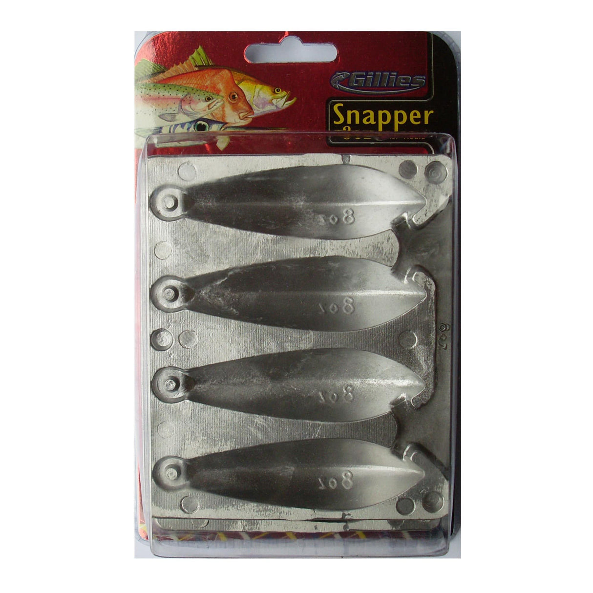 Gillies Snapper Sinker Mould