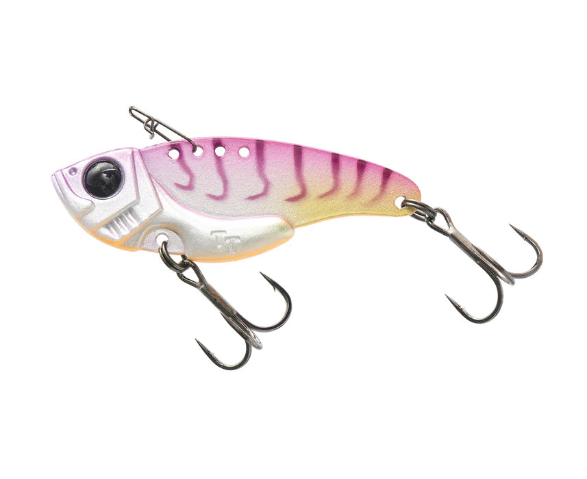 TT Switchblade+ 42mm 7g Metal Vibe Lure Pink Suji Prawn