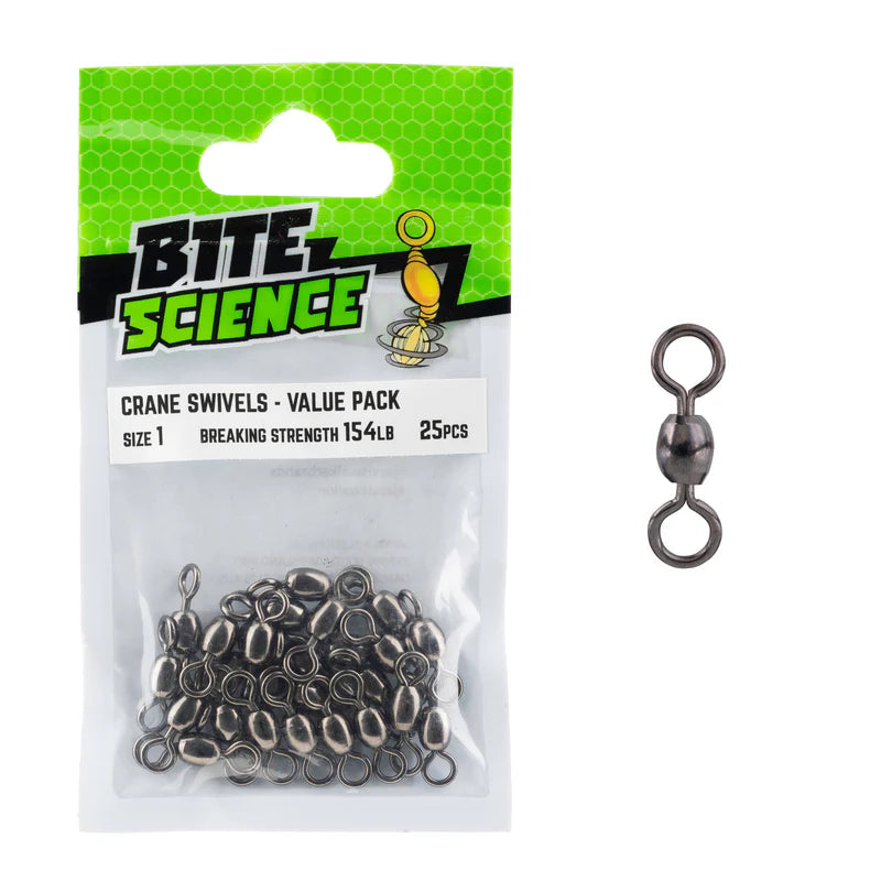 Bite Science Crane Swivels Value Pack