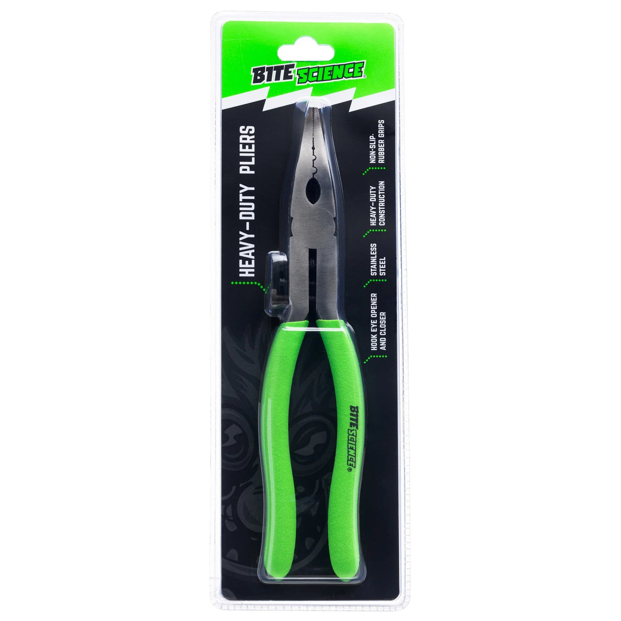 Bite Science HD Stainless Steel Pliers Green