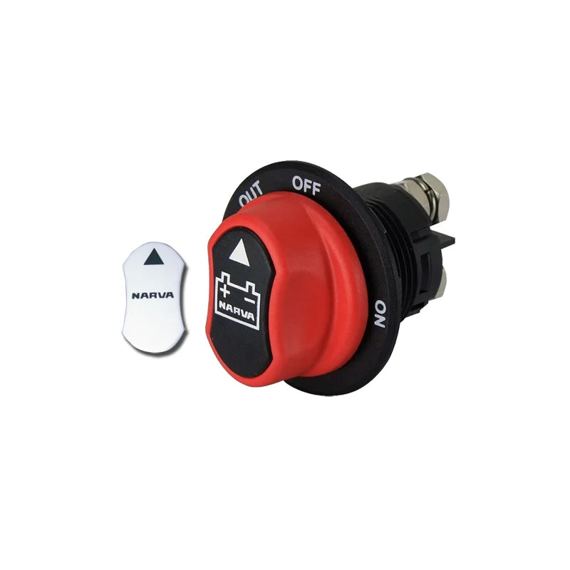 Narva Mini 12v Battery Master/Isolation Switch With Removable Keyed Knob