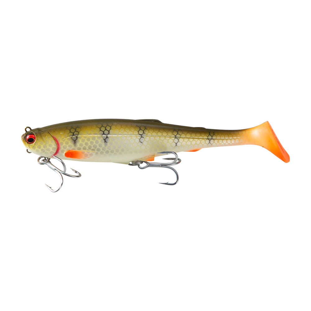 Irukandji Nimbus 200mm Soft Plastic Swimbait Lure Hot Wings