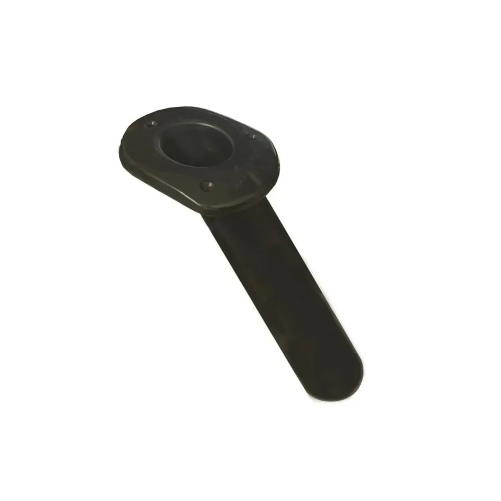 Oceansouth Oval Face 30 Degree Flush Mount Fishing Rod Holder Black