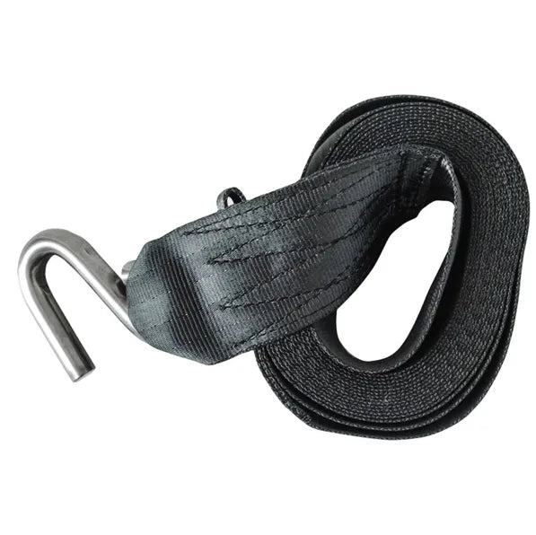 Easterner Trailer Winch Nylon Webbing Strap 50mm X 4.5m With S Hook