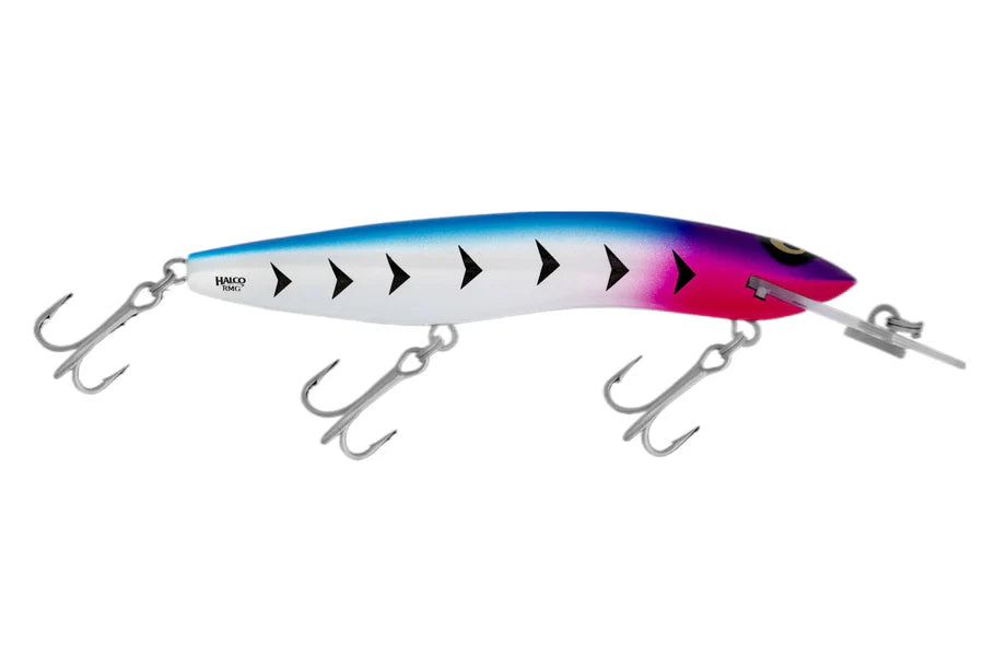 RMG Scorpion 125XDD Crazy Deep 8m+ 125mm Hard Body Lure Psychedelic Pink Head