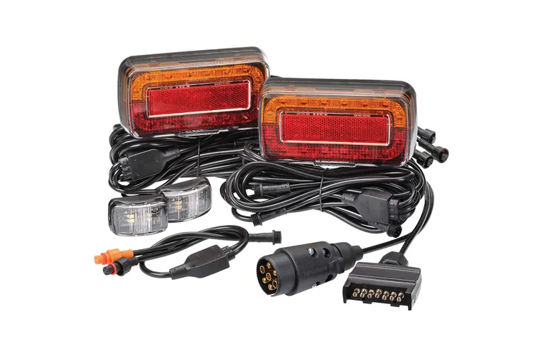 Narva Pre-Wired Submersible LED Trailer Light Kit With Side Lights