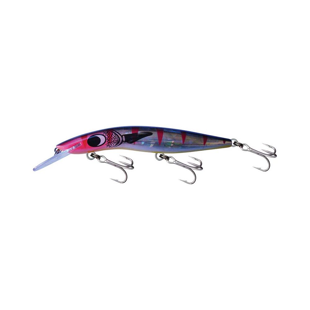 Classic 120mm Barra 10+ Hard Body Lure Blue Mullet Dazzler