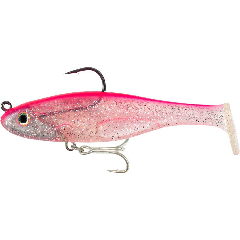 Fish Craft Dr Shad 100mm Soft Plastic Swimbait Lure Pink Frosting