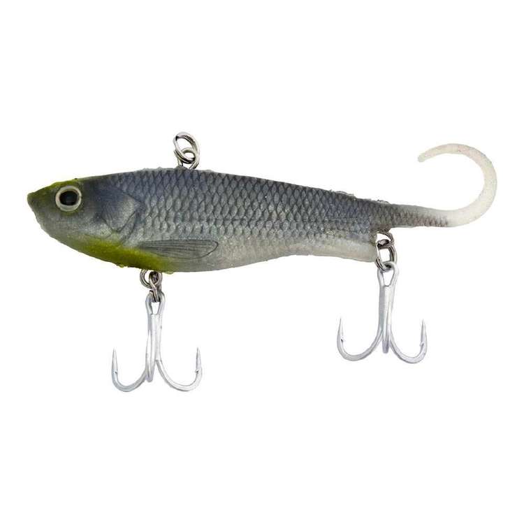 Zerek Fish Trap 95mm 23g Soft Vibe Lure Silver Herring