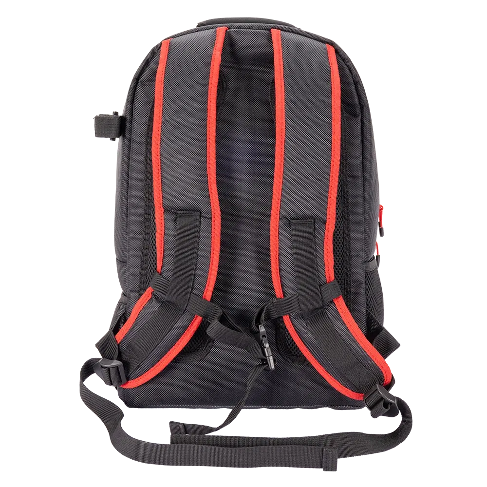Berkley Backpack With 4 Tackle Trays Red & Black