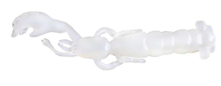 Berkley Gulp Salty Nipper 2.5in Soft Plastic Lure Transparent White