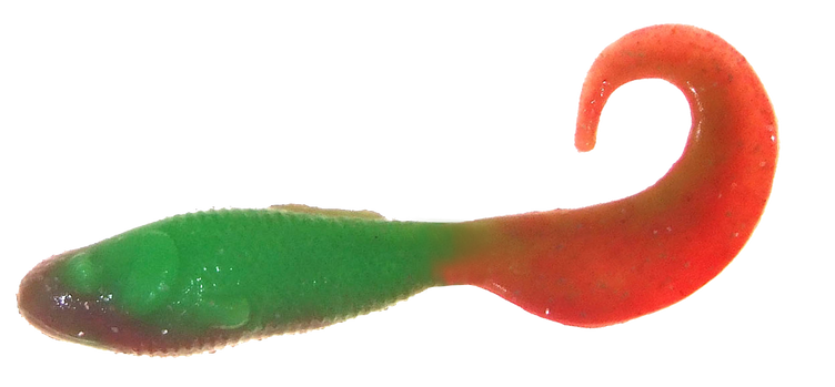 Berkley Gulp Swimming Mullet 3in Soft Plastic Lure Nuclear Chicken