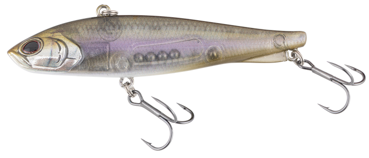 Berkley Pro-Tech Rip Fish 7 70mm - 11g Hard Vibe Lure Ghost Shiner