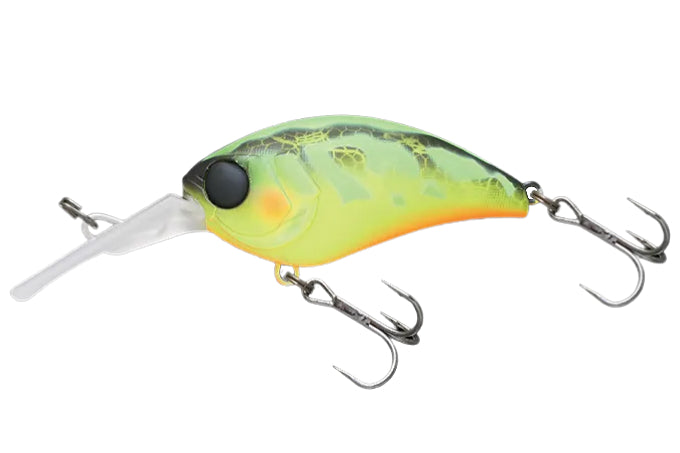 Jackall Mushbob 50MR 50mm Hard Body Lure Kawashima Kero Chartreuse