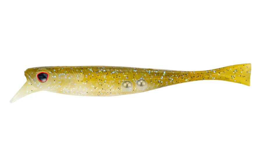 Nomad Live Ops Delta Minnow 4.5in Soft Plastic Lure Tennessee Shad