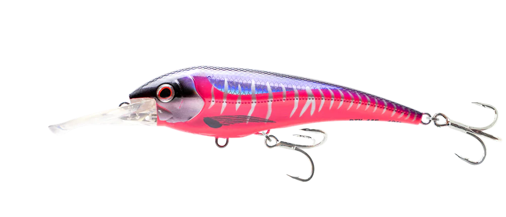 Nomad DTX Minnow Shallow Floating 145mm Hard Body Lure Hot Pink Mackerel