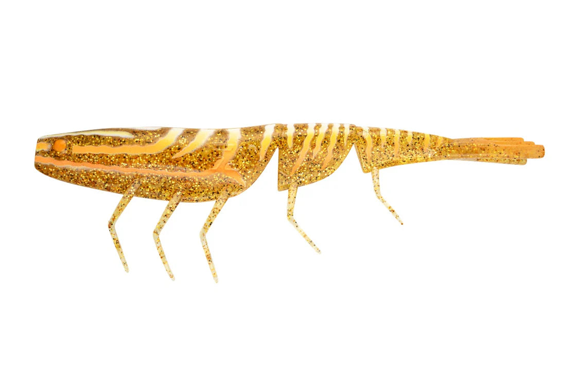 Daiwa Bait Junkie Prawn 7in Soft Plastic Lure Chilli Prawn