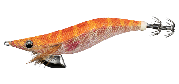 Yamashita EGI OH F 2.0 Squid Jig Lure Glow La-Me Solid Orange