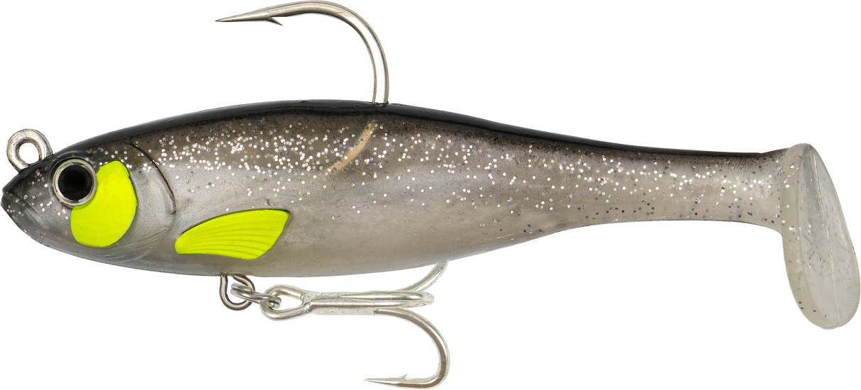 Fish Craft Dr Shad 150mm Soft Plastic Swimbait Lure Silver Shad