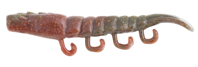 Berkley Gulp Turbo Shrimp 4in Soft Plastic Lure Camo