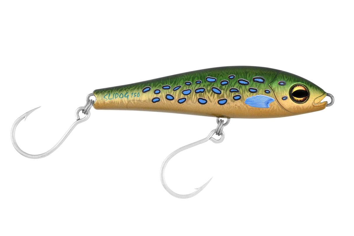 Halco Slidog 150mm Sinking Stickbait Lure Trout Envy