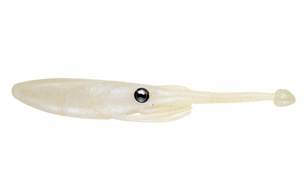 Nomad Live Ops Jerksquid 2.5in Soft Plastic Lure Pearl White