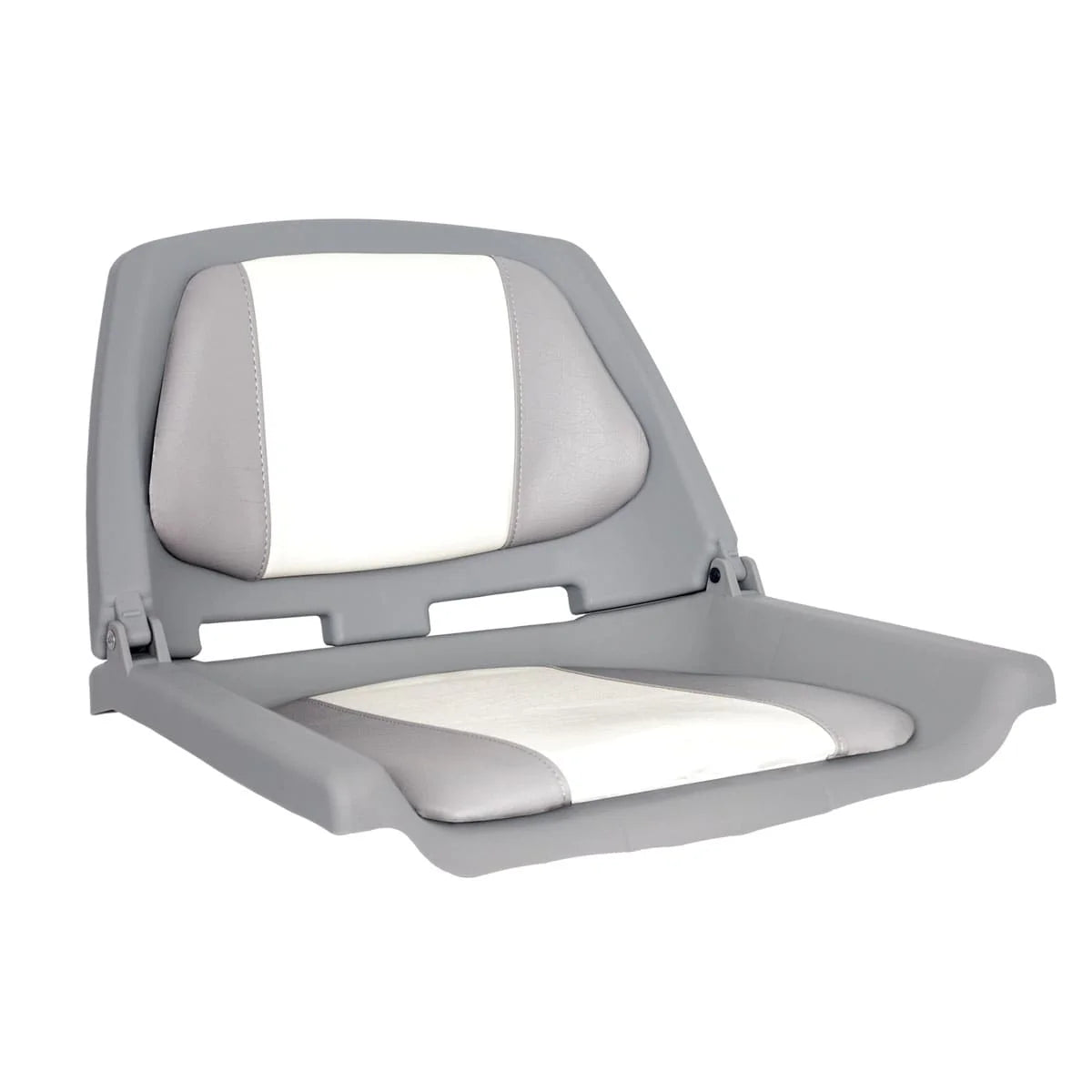 Oceansouth Fisherman Padded Folding Boat Seat Grey/White