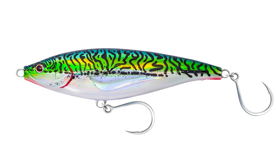Nomad Madscad 150mm Sinking Stickbait Lure Silver Green Mackerel