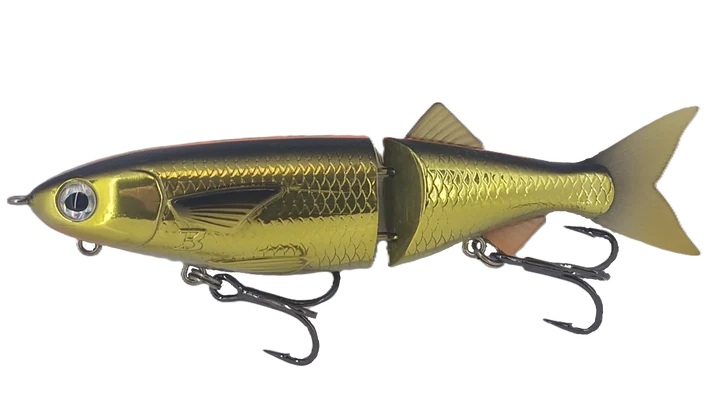 Barambah Mullet Glide 175mm Floating Glidebait Lure Gold Mullet