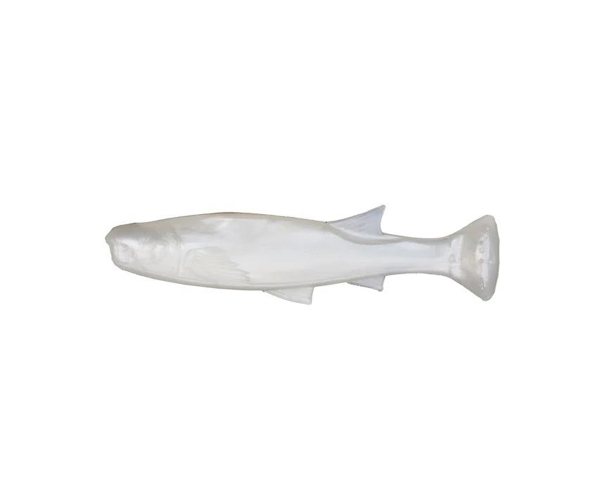 Zman Mulletron 3.3in Soft Plastic Lure Pearl