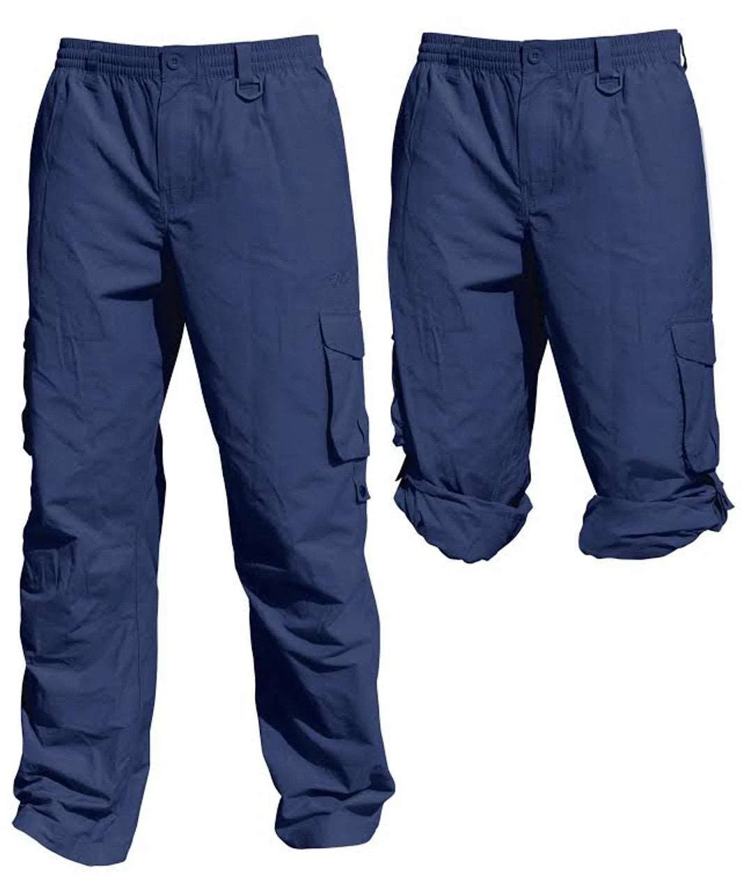 Sun Protection Australia Cargo Long Fishing Pants Navy