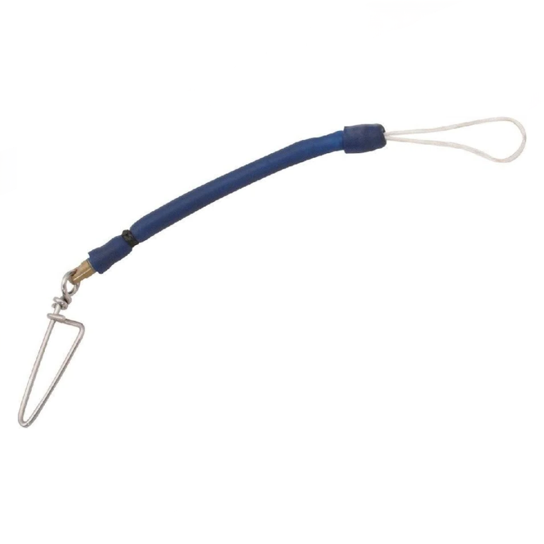 Rob Allen Gun Bungee With Snap Swivel Clip Blue