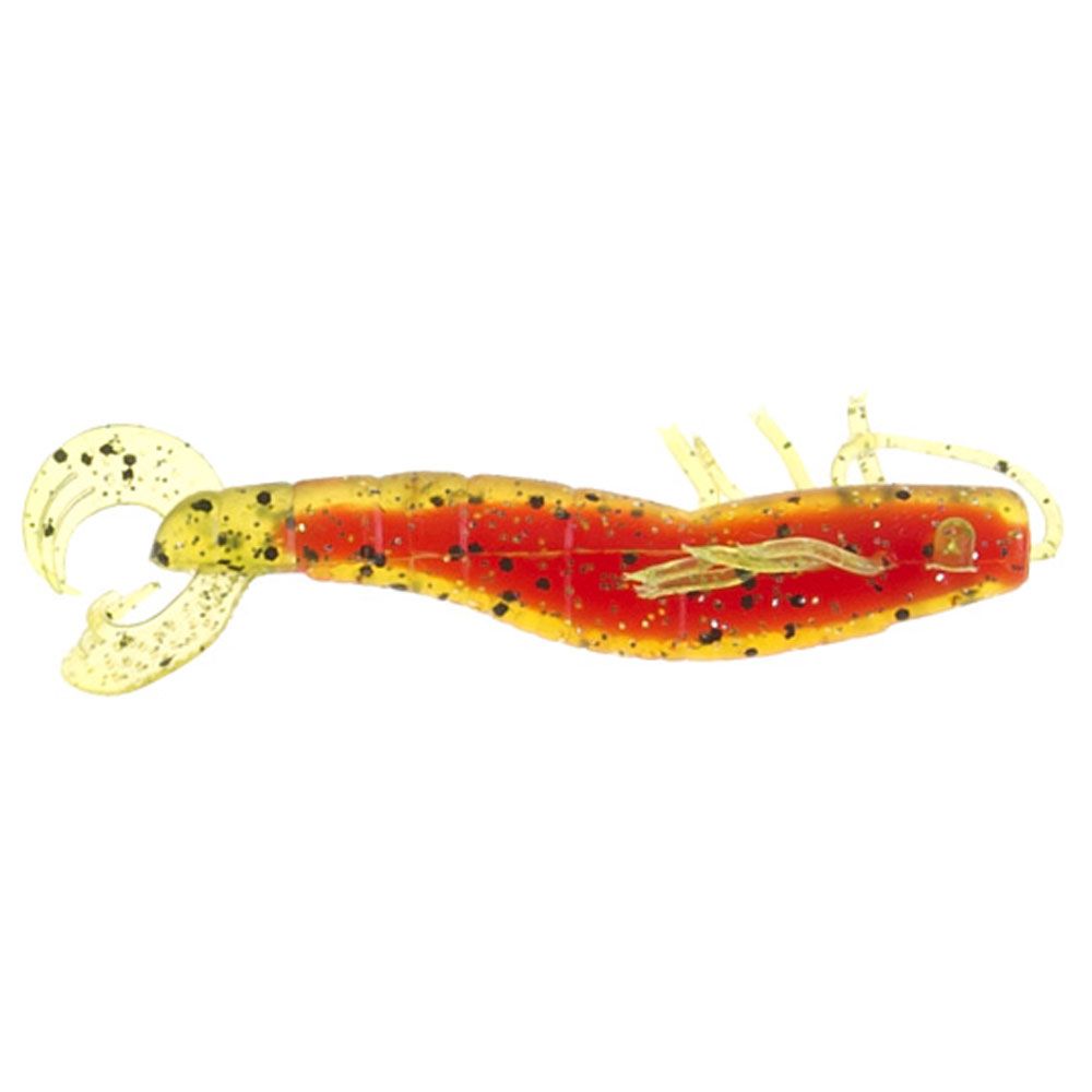 Atomic Plazos Prong 3in Soft Plastic Lure Radioactive Rooster
