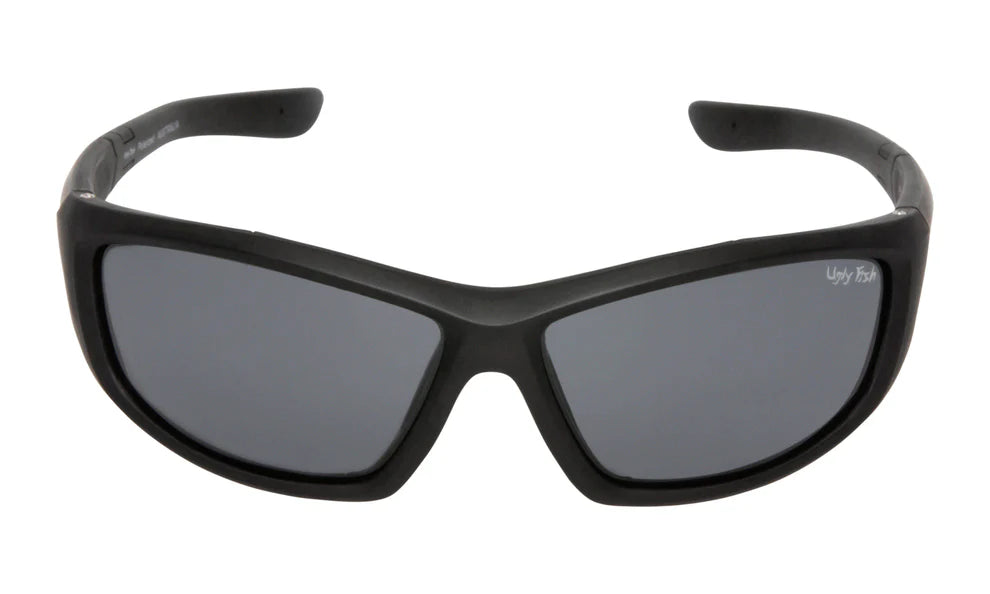 Ugly Fish Unbreakable PU5447 Polarised Sunglasses Matt Black - Smoke