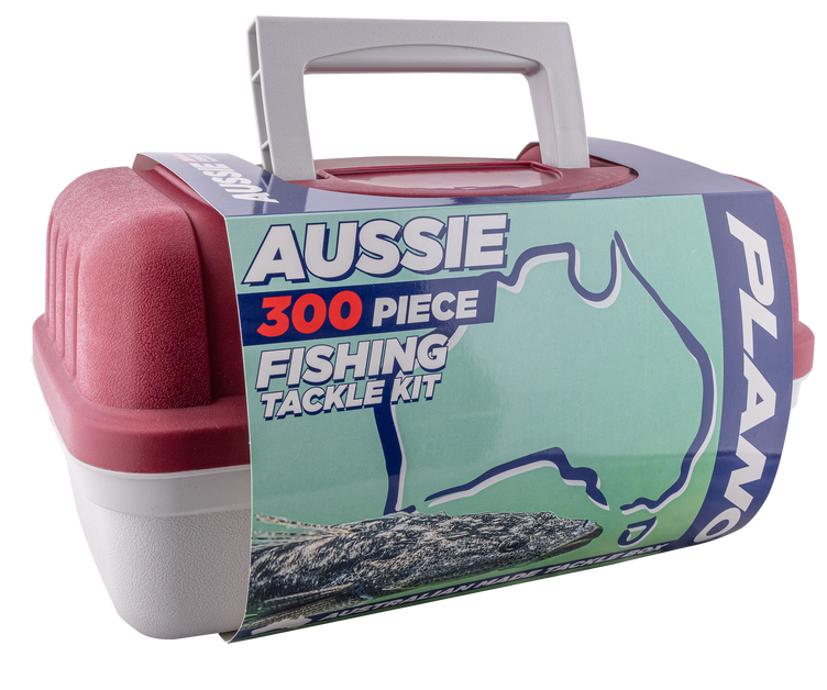 Plano 6101 Aussie Tackle Box Kit 300Pce Red/White