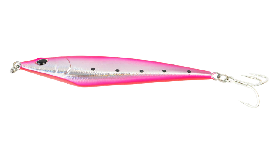 Nomad Ridgeback Long Cast 60g Metal Slug Lure Pink Sardine