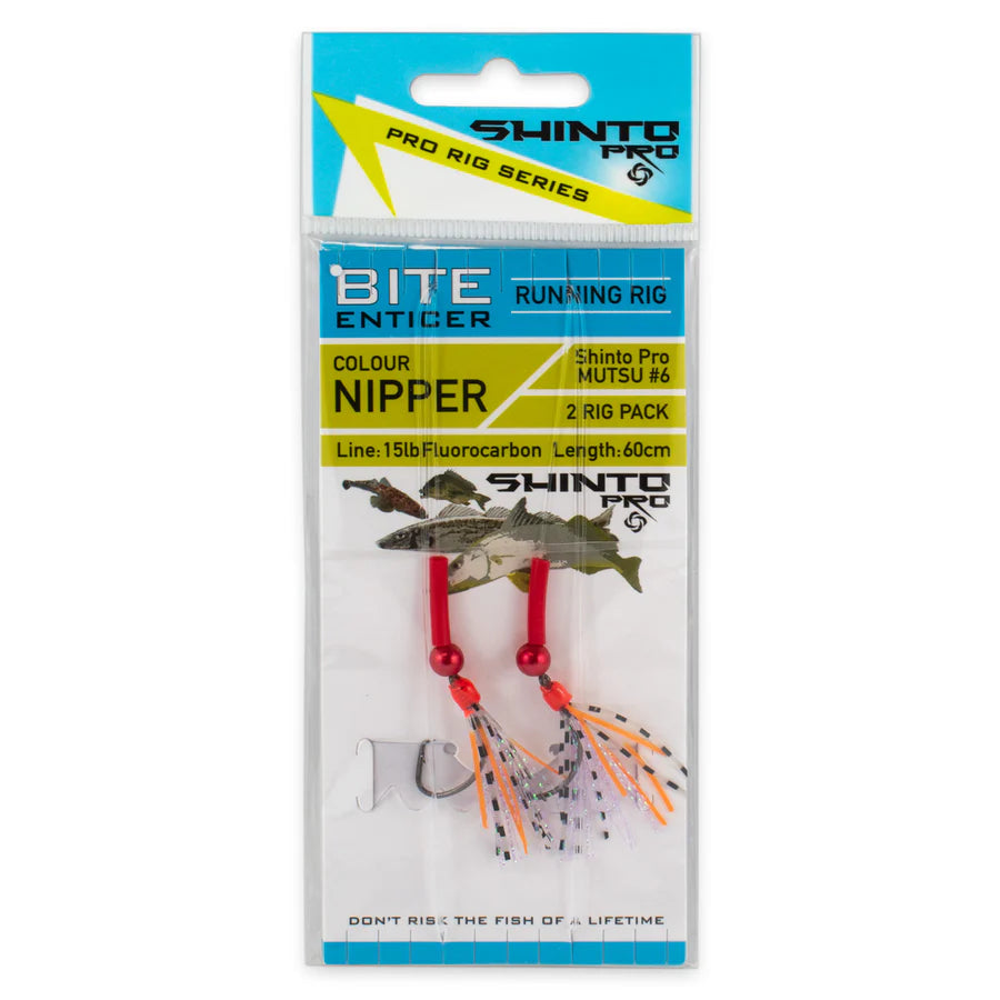 Shinto Pro Bite Enticer Running Carlisle Pre-Made Rig 2pk