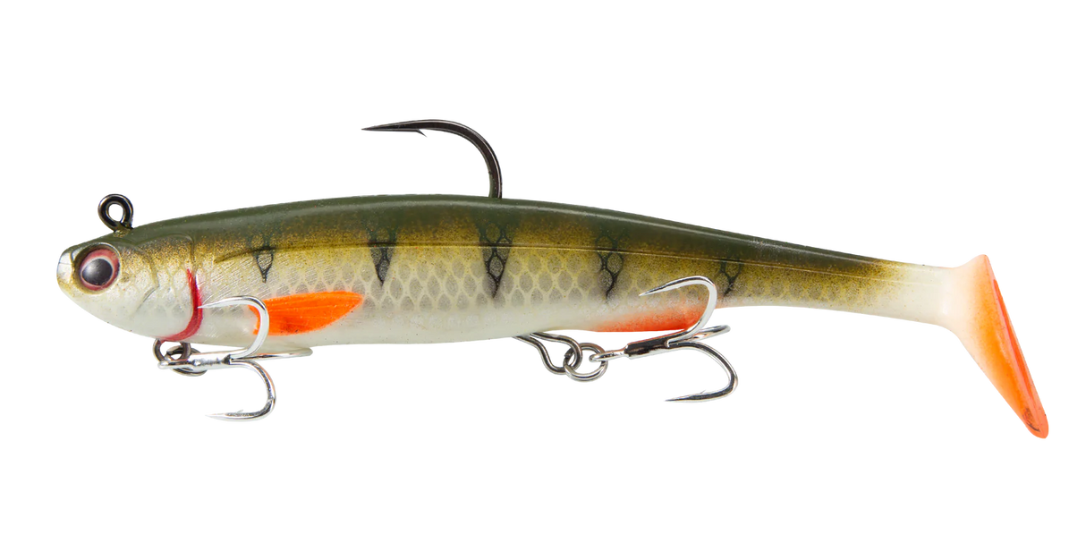 Irukandji Sicario DTF 175mm Soft Plastic Swimbait Lure Hot Wings
