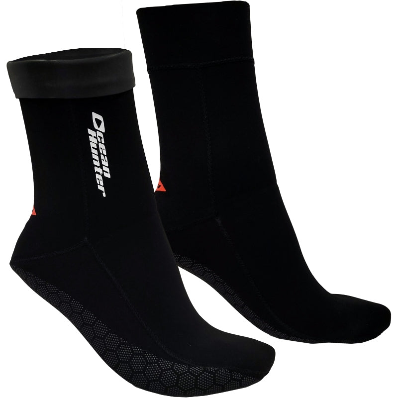 Ocean Hunter Ultra Stretch 2.5mm Fin Socks Black
