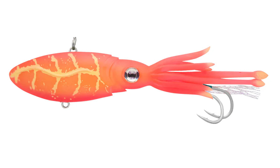 Nomad Squidtrex 150mm 135g Soft Vibe Lure Pink Lumo Glow