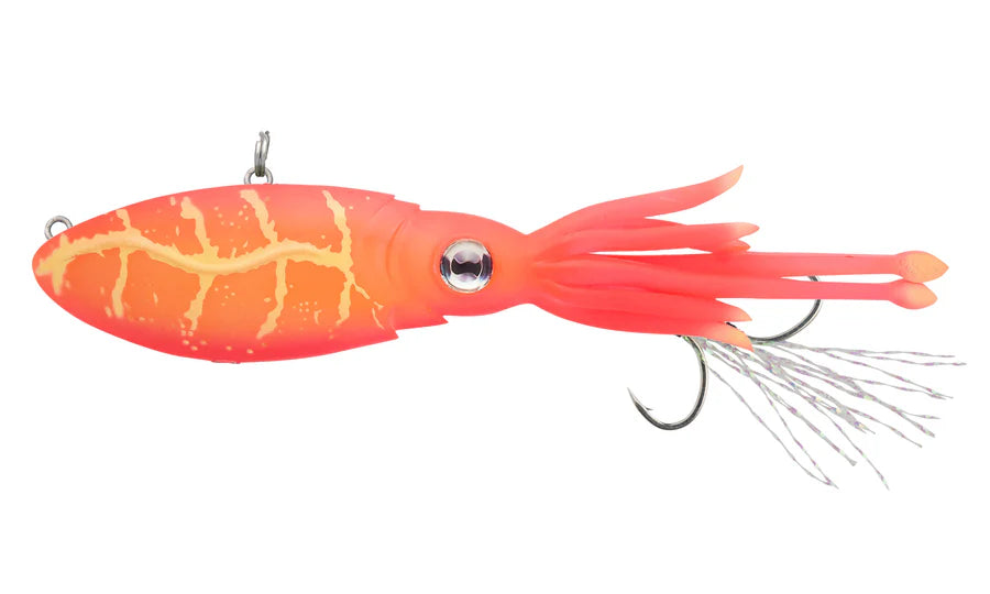 Nomad Squidtrex 55mm 5g Soft Vibe Lure Pink Lumo Glow