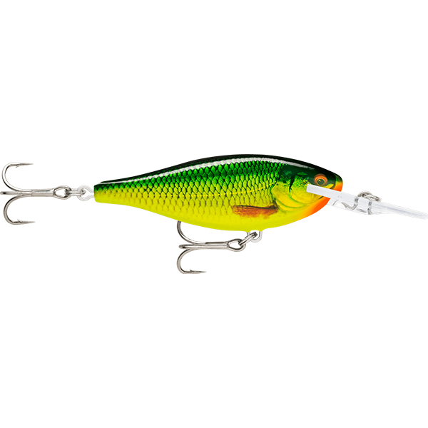 Rapala Shad Rap Elite 95mm Hard Body Lure Lime Roach